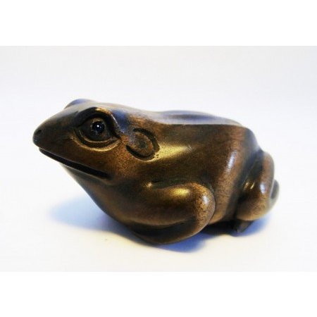 再入荷情報 柘植の根付 蛙