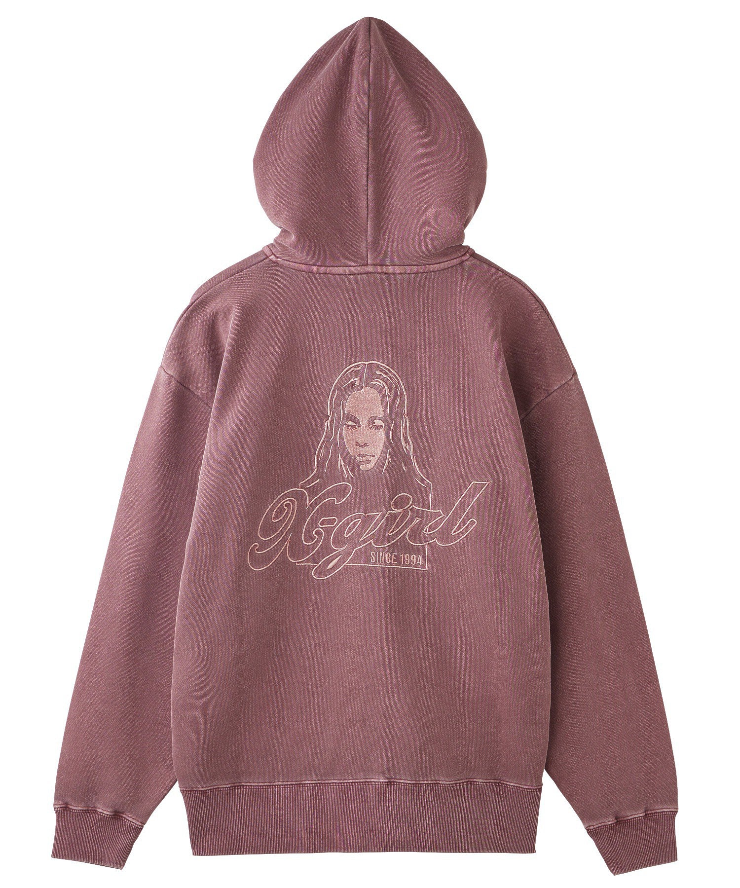 FACE PIGMENT DYED ZIP UP SWEAT HOODIE – calif（カリフ）公式サイト