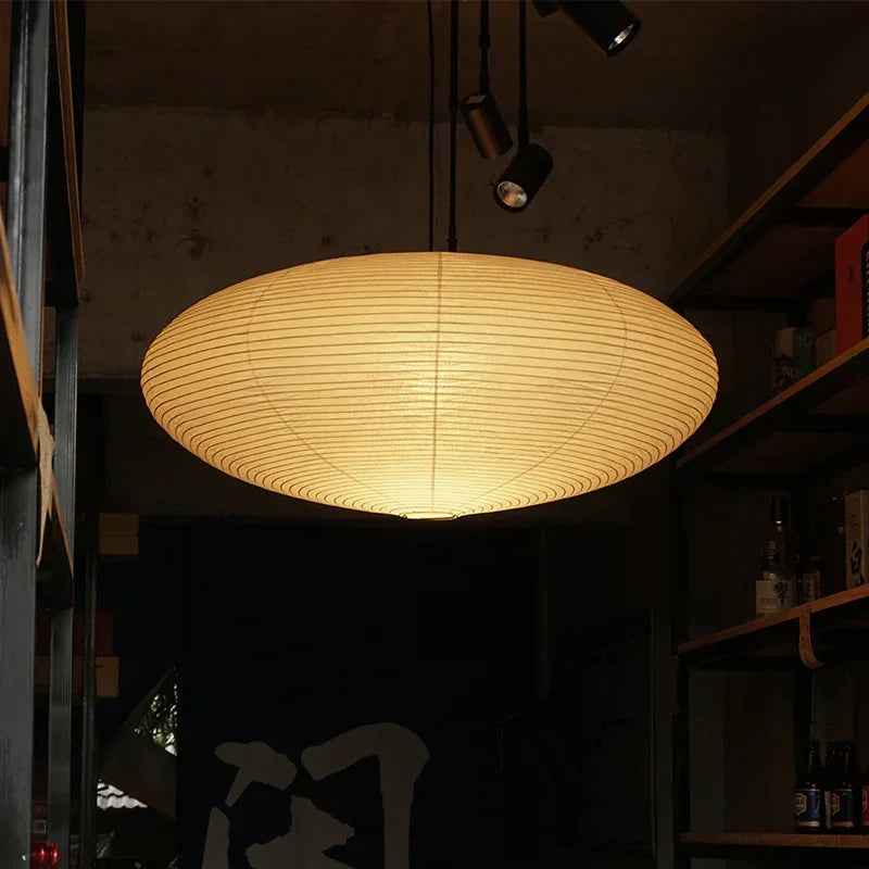 Akari 21A/15A Washi Paper Ceiling Lamp | Isamu Noguchi Light