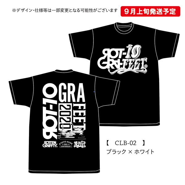 10-FEET・ROTTENGRAFFTY・KYOTO MUSE ] トリプルコラボTシャツ 《発送