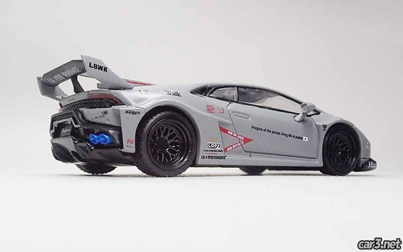 1/64 LB☆WORKS ランボルギーニ ウラカンGT FIGHTERS WORKSのMINI GT