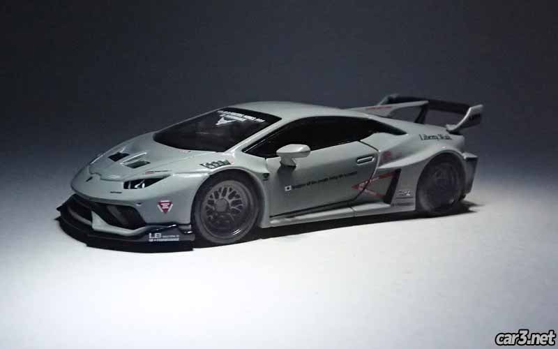 1/64 LB☆WORKS ランボルギーニ ウラカンGT FIGHTERS WORKSのMINI GT