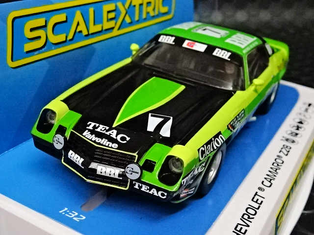 Scalextric 1/32 ｽﾛｯﾄｶｰ C4358◇Chevrolet Camaro Z28 #7 Spa 24hrs