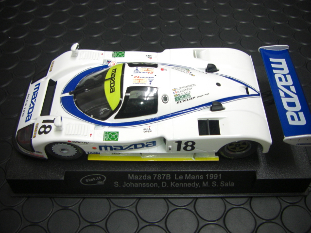 SlotIt製 1/32ｽﾛｯﾄｶ- CB15B◇MAZDA 787B Le Mans 1991 #18 S.Johanson