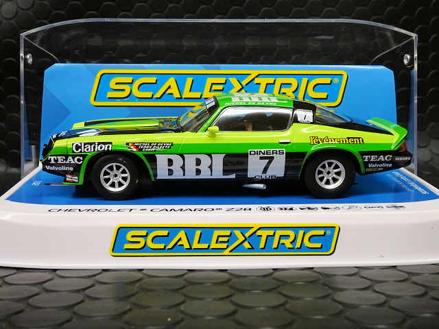 Scalextric 1/32 ｽﾛｯﾄｶｰ C4358◇Chevrolet Camaro Z28 #7 Spa 24hrs