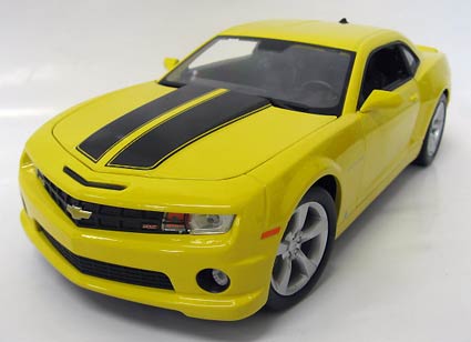 200-116 2010 シボレーカマロSS（イエロー/ブラックストライプ