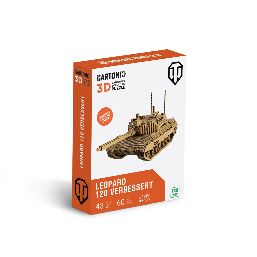 WOT LEOPARD 120 Verbessert 3D Puzzle – CARTONIC® Official Store