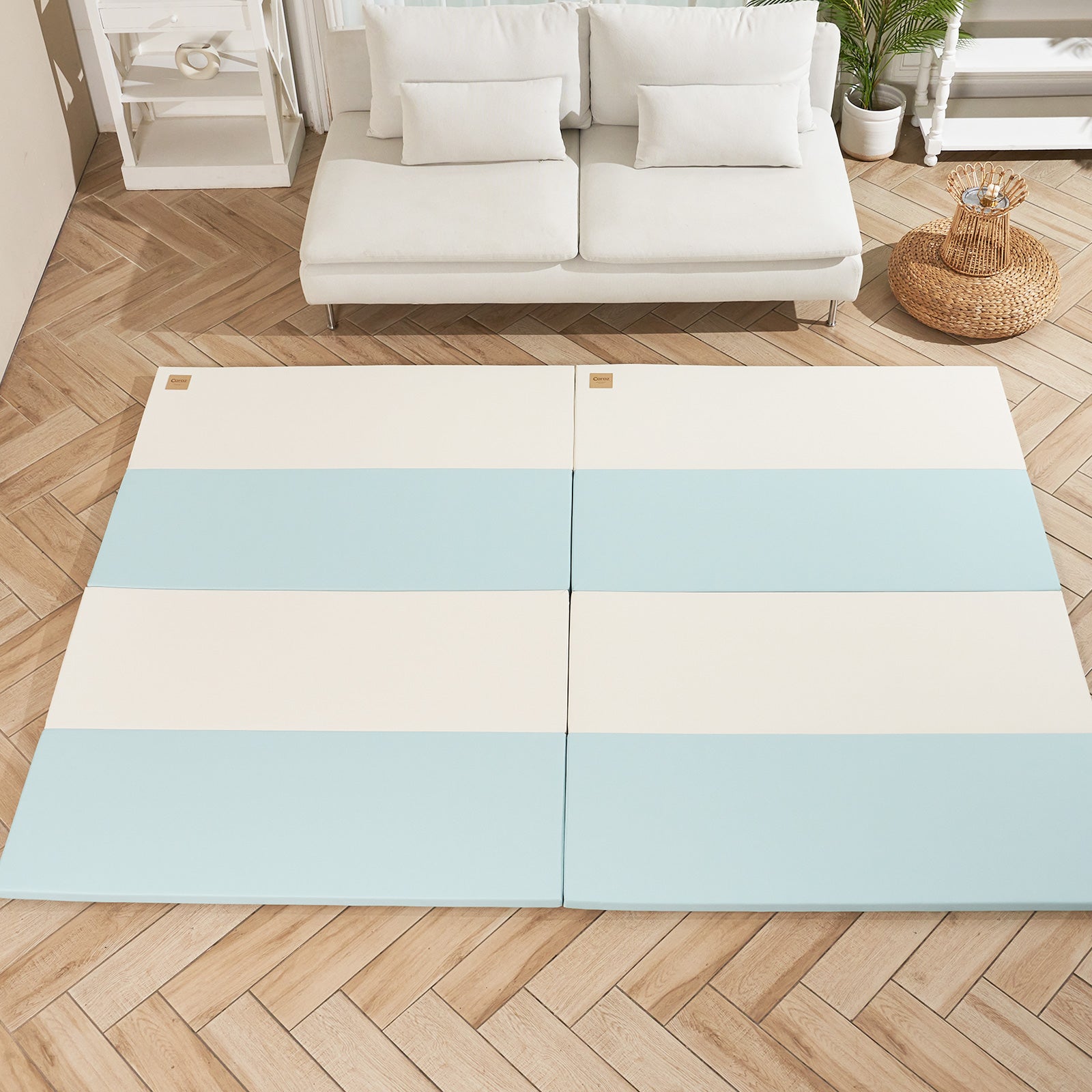 折りたたみ4段プレイマット – カラズジャパン