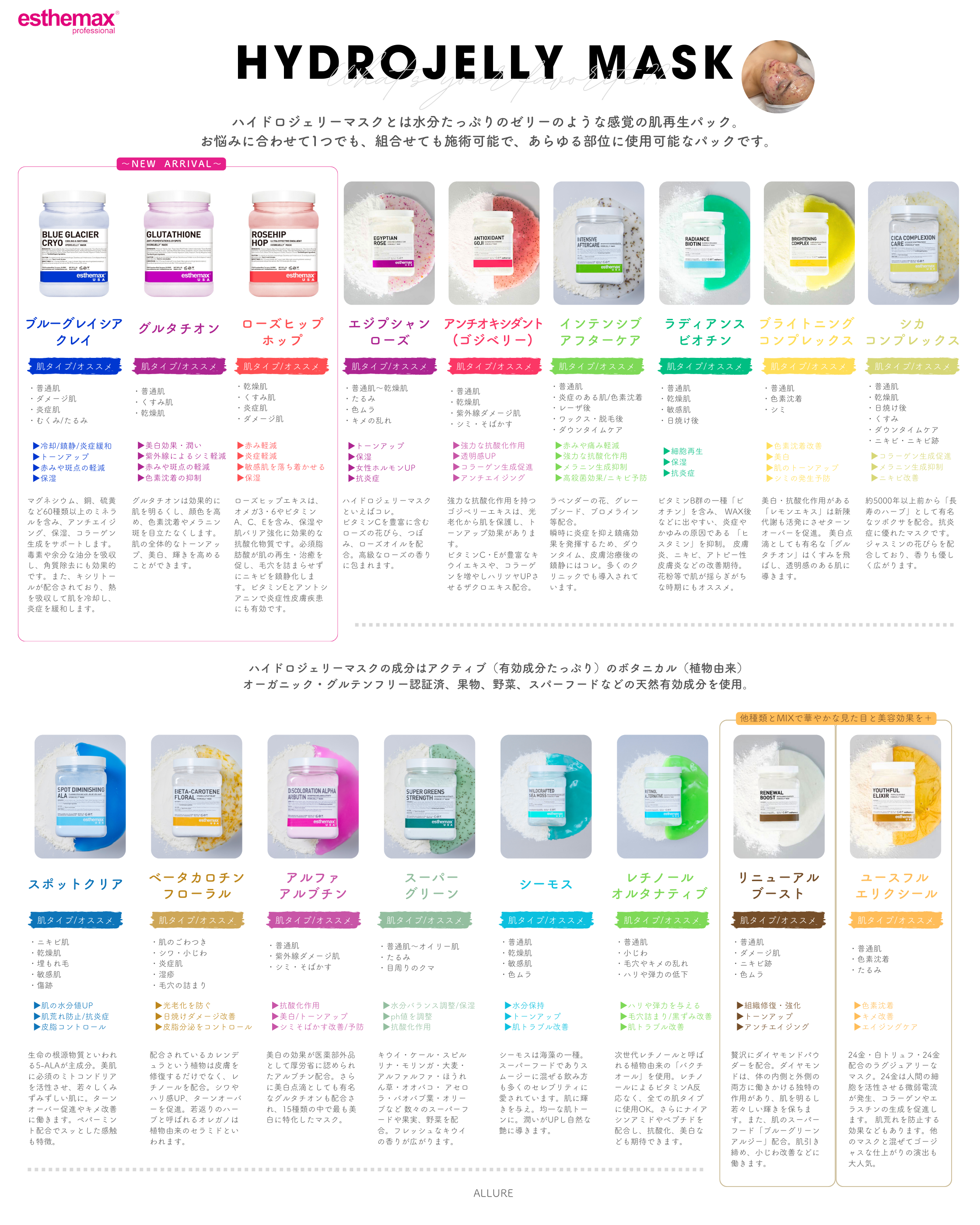 ハイドロジェリーマスク【シーモス】｜エステマックス正規総代理店