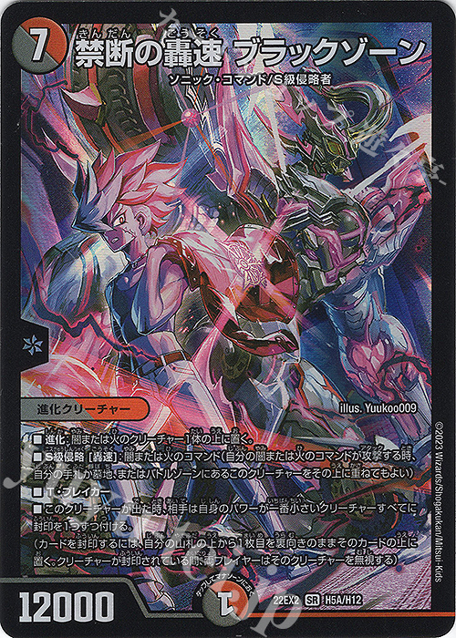 SR 禁断の轟速 ブラックゾーン 販売 | [DM22-EX2] ヒーローズ・ダーク