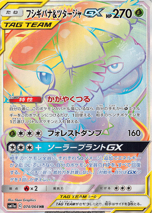 HR フシギバナ＆ツタージャGX 買取 | [SM11a] 強化拡張パック