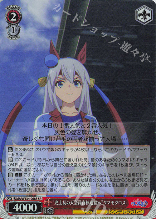 SR “史上初の天皇賞春秋連覇へ”タマモクロス 販売 | アニメ『ウマ娘