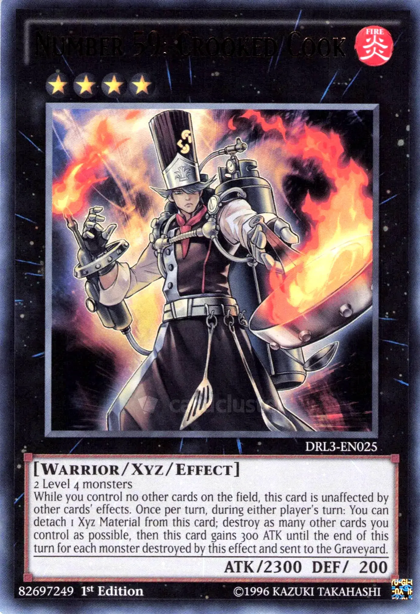 Number 59: Crooked Cook – cardcluster