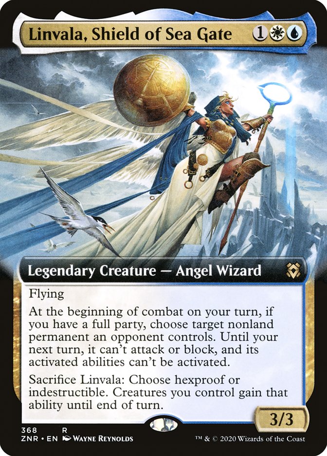 Linvala, Shield of Sea Gate · Zendikar Rising (ZNR) #368