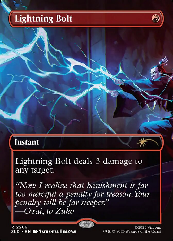 Lightning Bolt · Secret Lair Drop (SLD) #2289 · Scryfall Magic