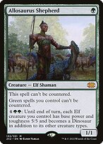 Allosaurus Shepherd · Double Masters 2022 (2X2) #132 · Scryfall