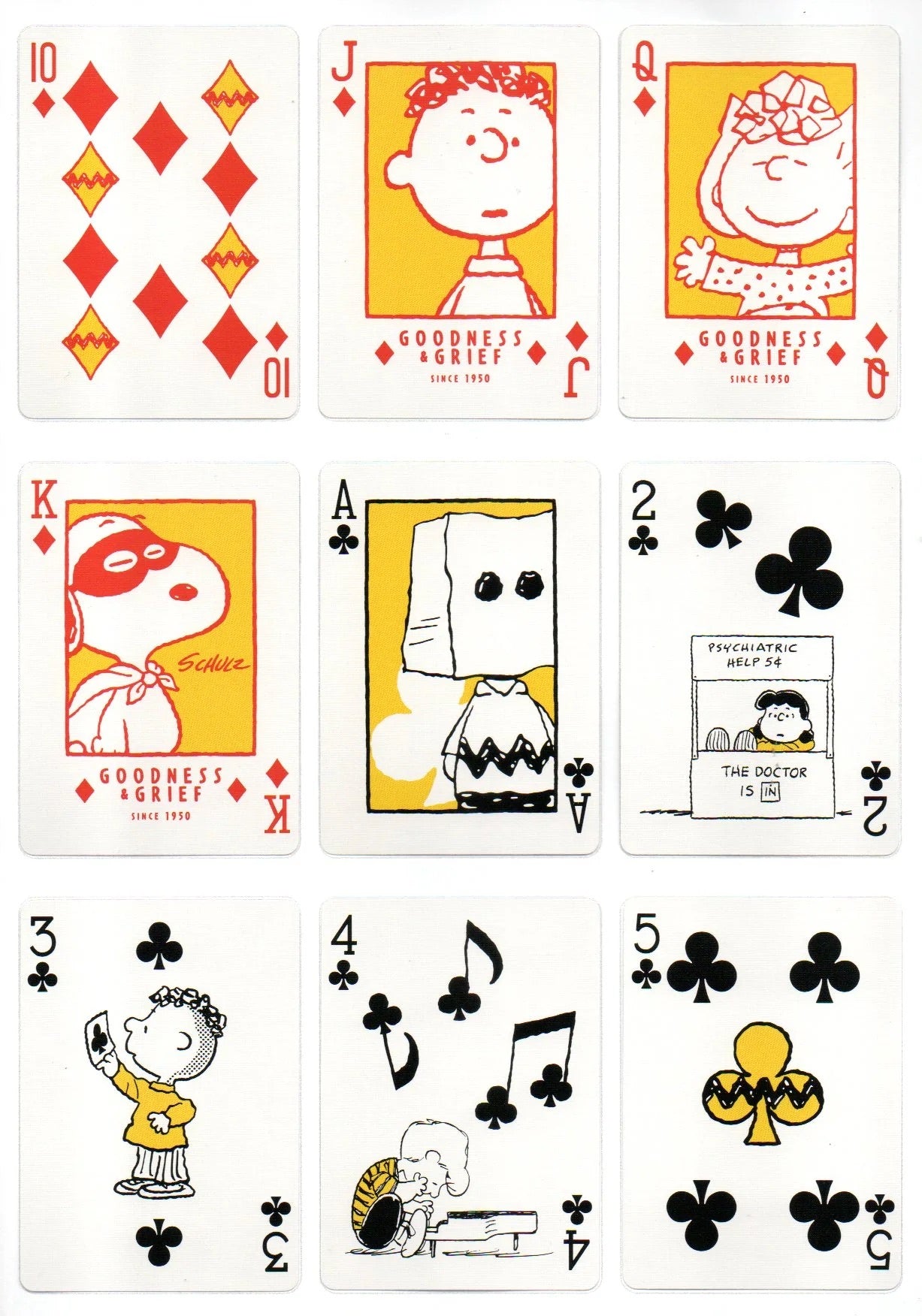 Bicycle Peanuts 75th Anniversary Playing Cards Japan | Cardvo