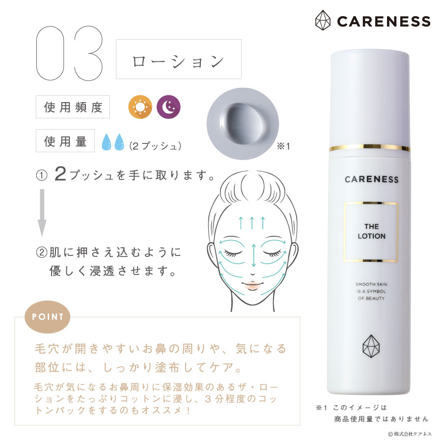 ケアネス ザ ローションⅡ｜PRODUCTS｜CARENESS（ケアネス）｜あらゆる