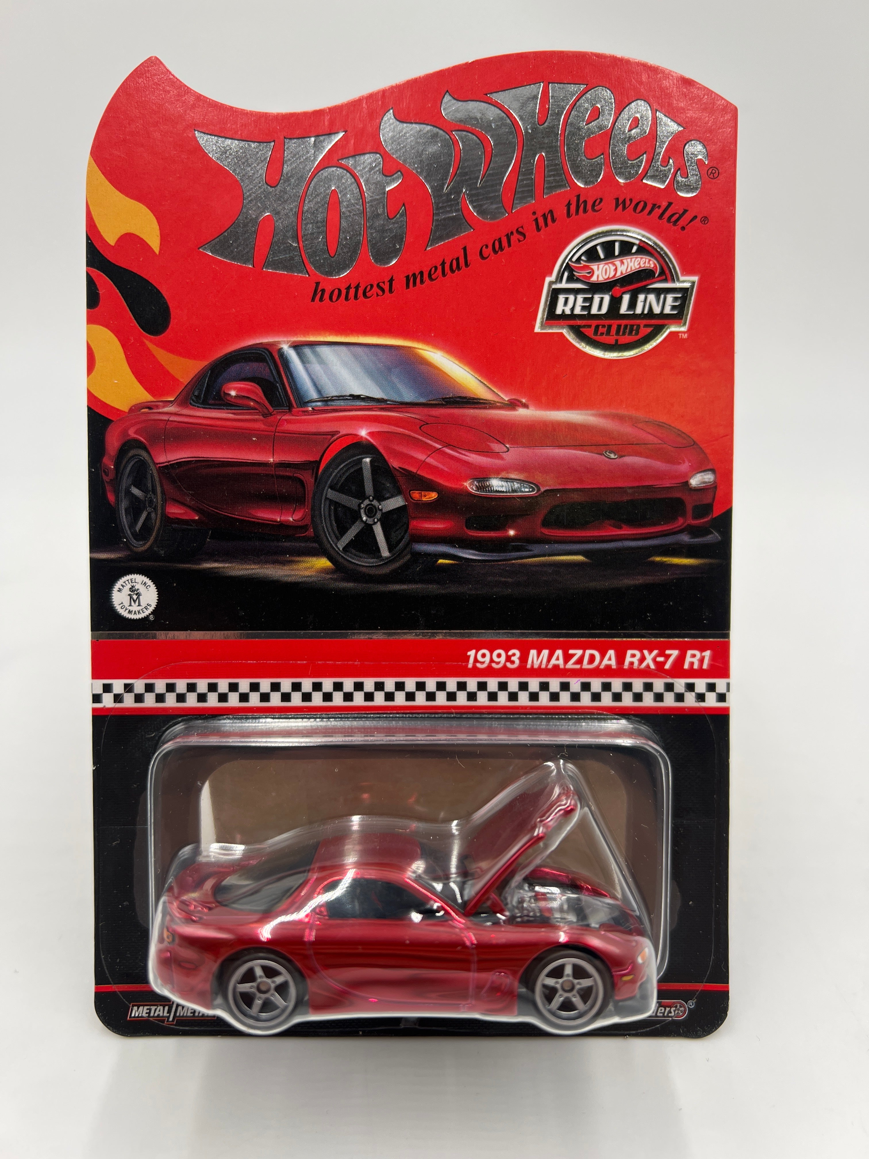 2024 Hot Wheels RLC 1993 Mazda RX-7 R1 Red W/Protector