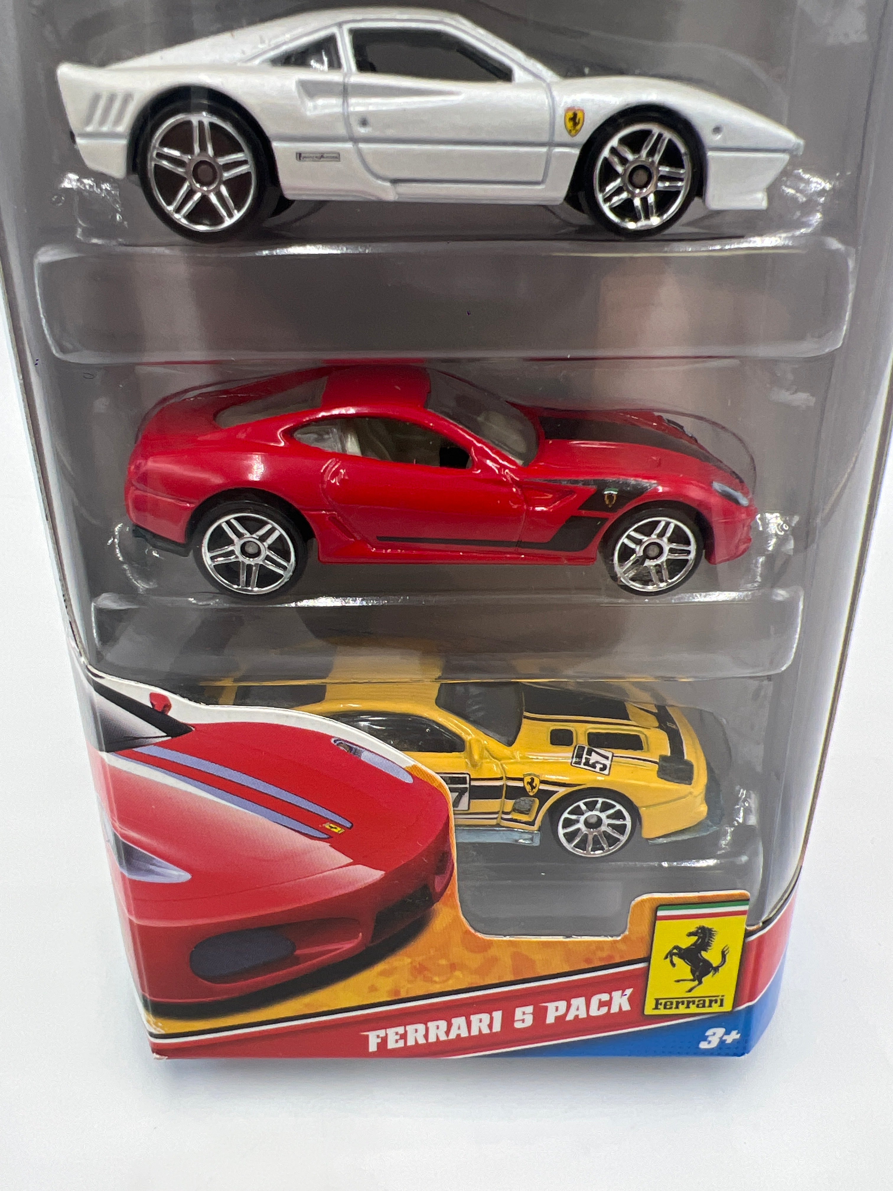 2011 Hot Wheels Ferrari 5 Pack T8629 Ferraris F50, 575 GTC, 430