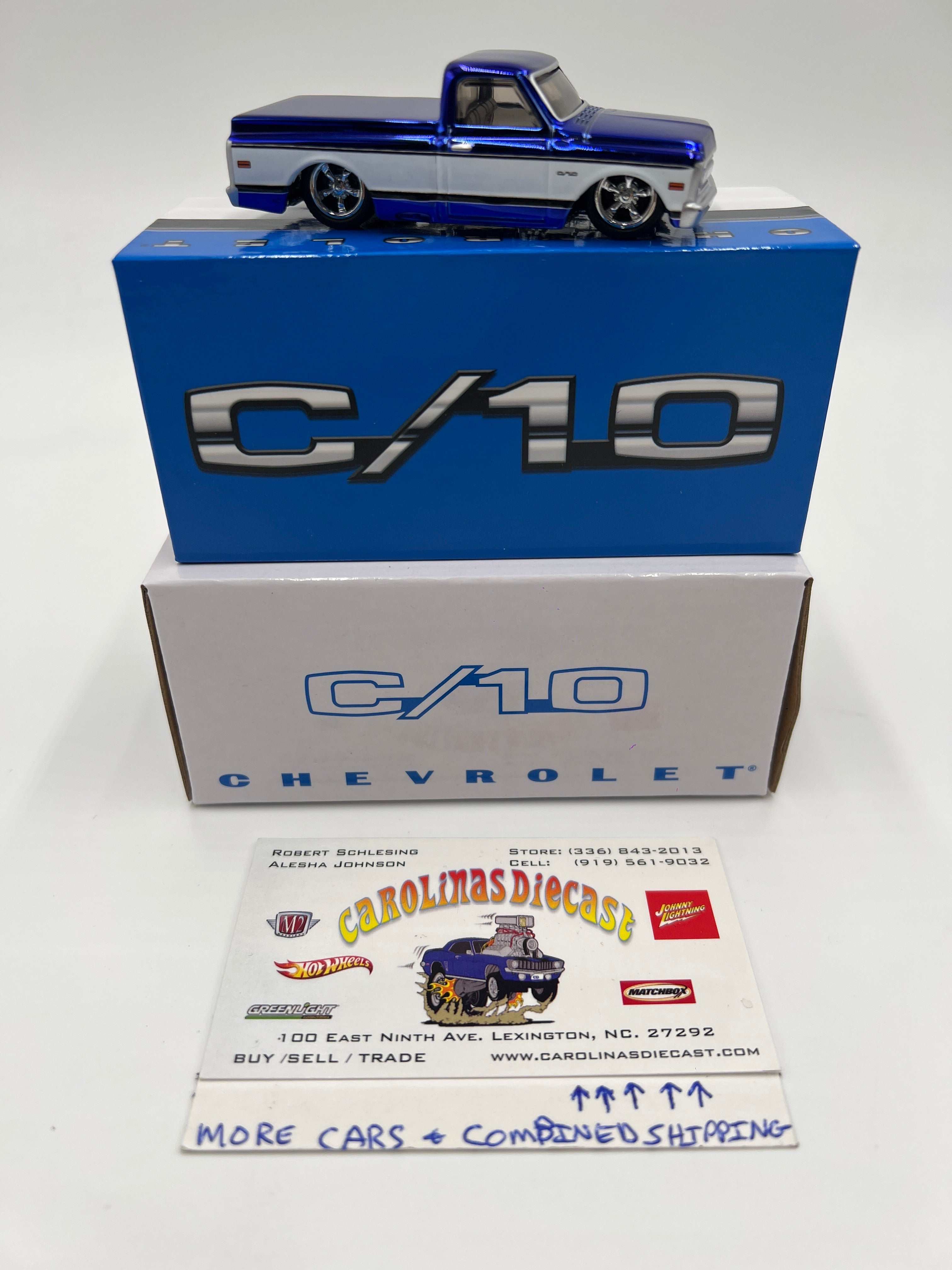 2024 Hot Wheels RLC 1969 Chevy C-10 Blue – carolinasdiecast