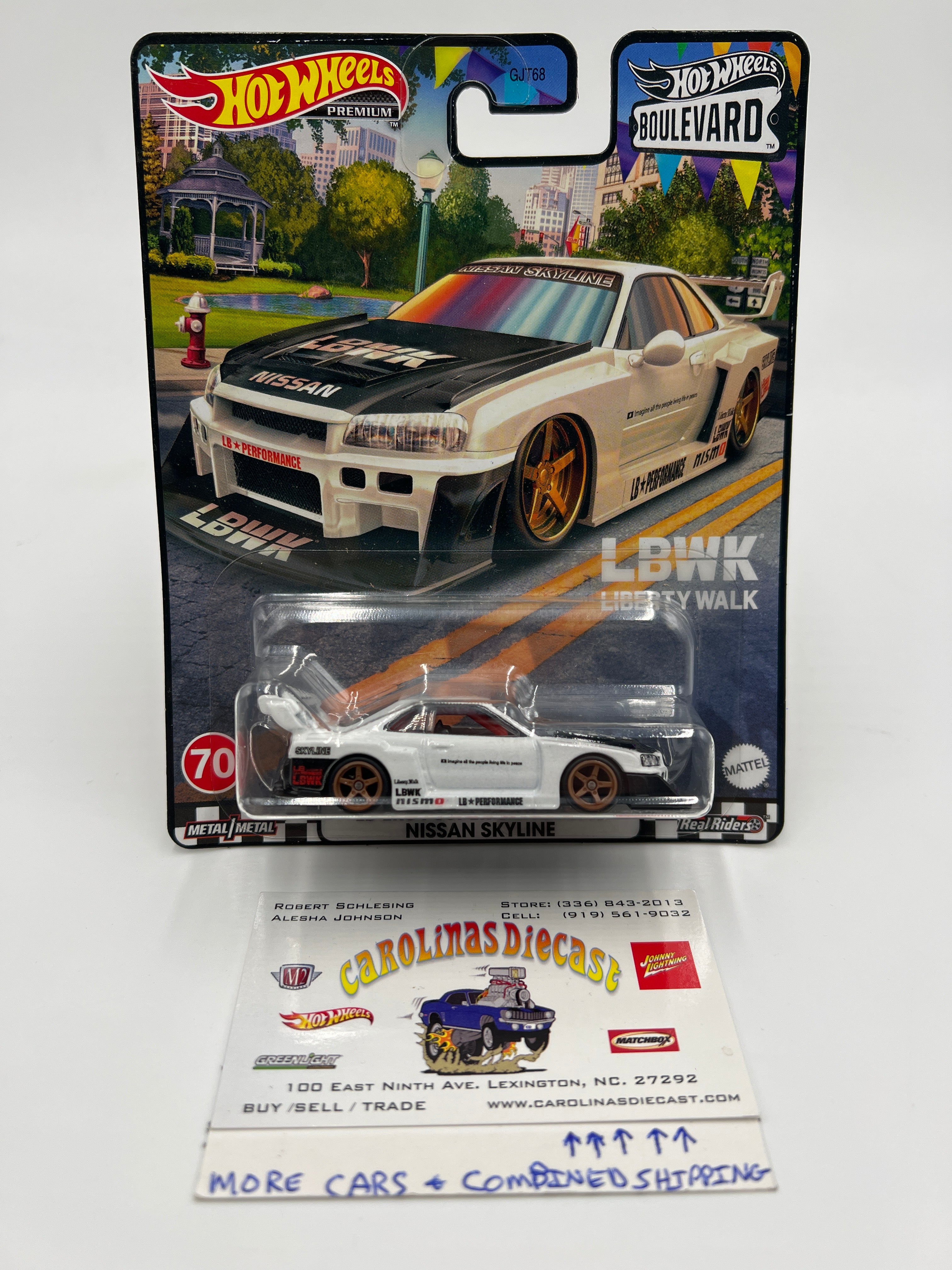 Hot Wheels Boulevard #70 LB-ER34 Super Silhouette Nissan Skyline