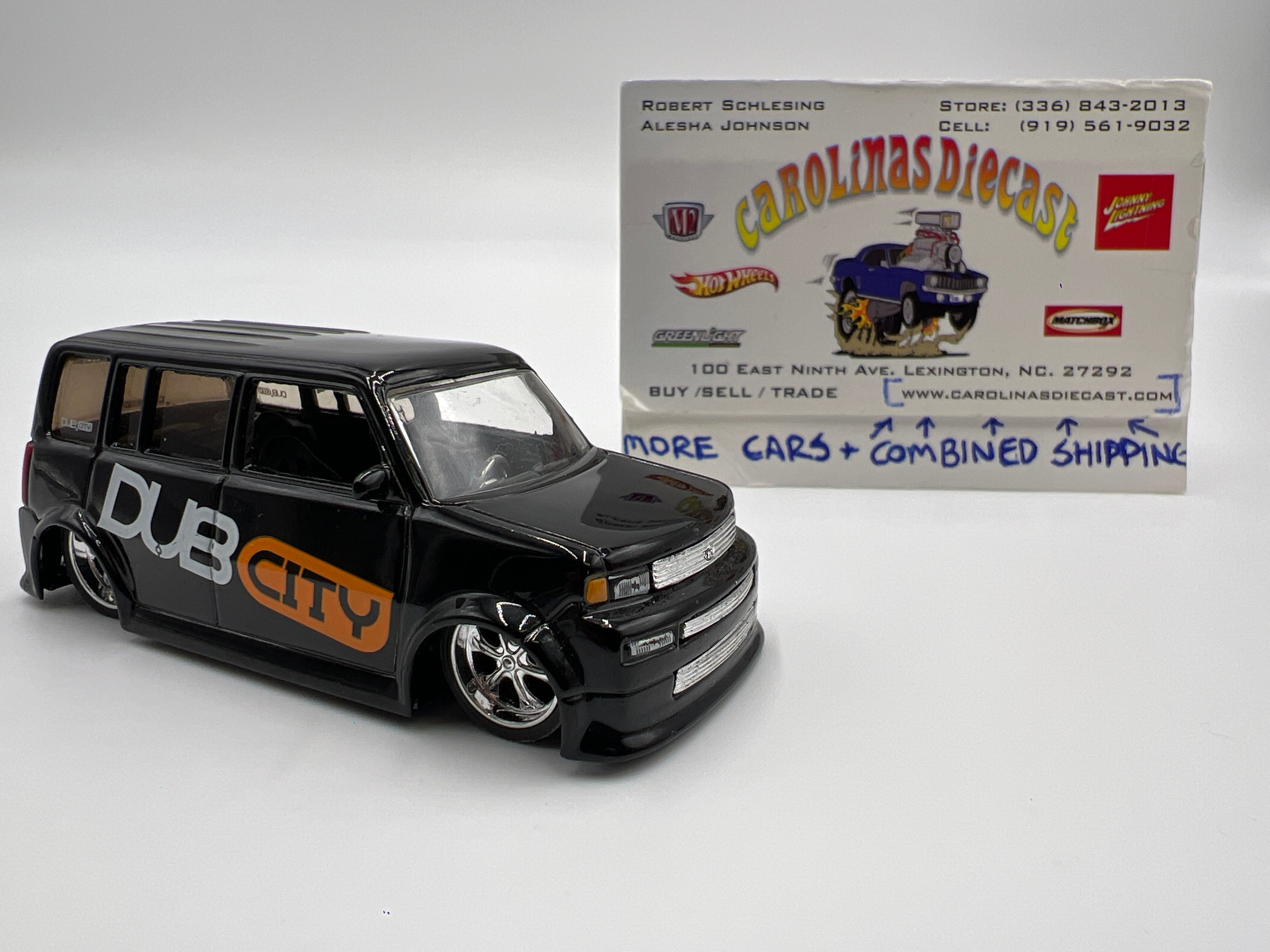Jada Toys Dub City Scion xB Black Loose – carolinasdiecast