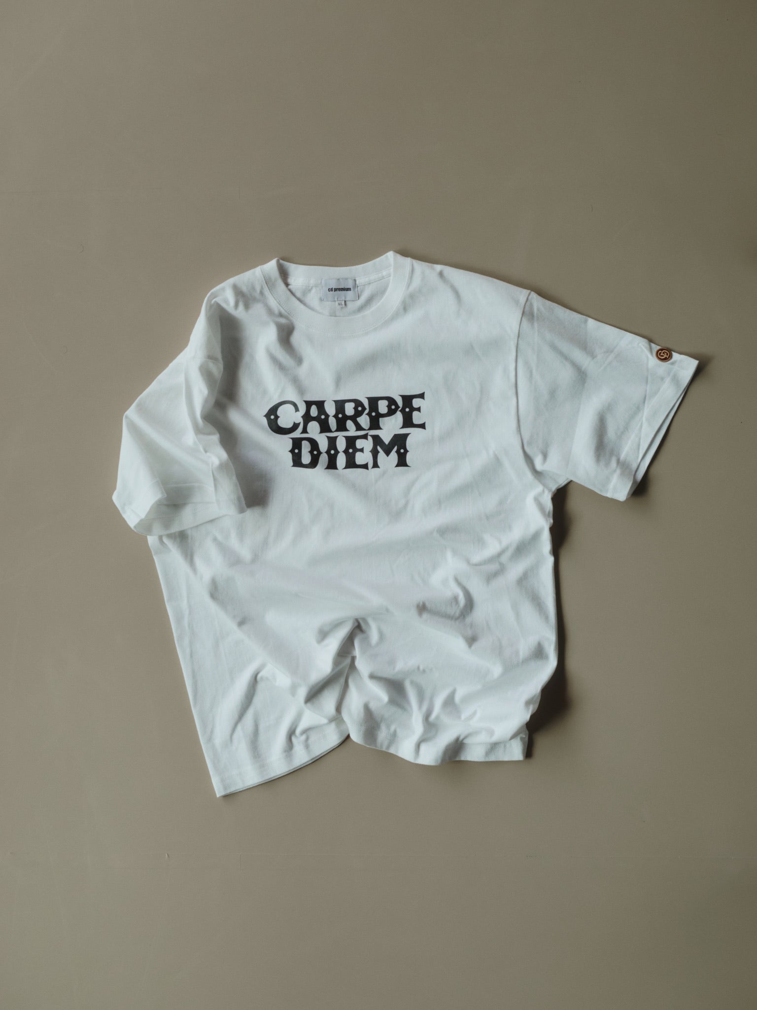 CARPE DIEM T-shirt - White【Premium】 – CARPE DIEM BJJ ONLINE STORE