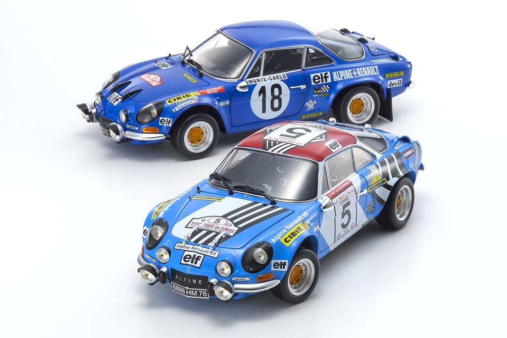 新製品【京商】WRCの初代チャンピオン・アルピーヌA110を再現したダイ