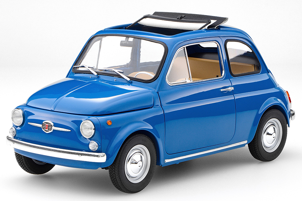 手に持てる大きさ、だけど本物!?イタレリ製1/12プラモ「フィアット500F