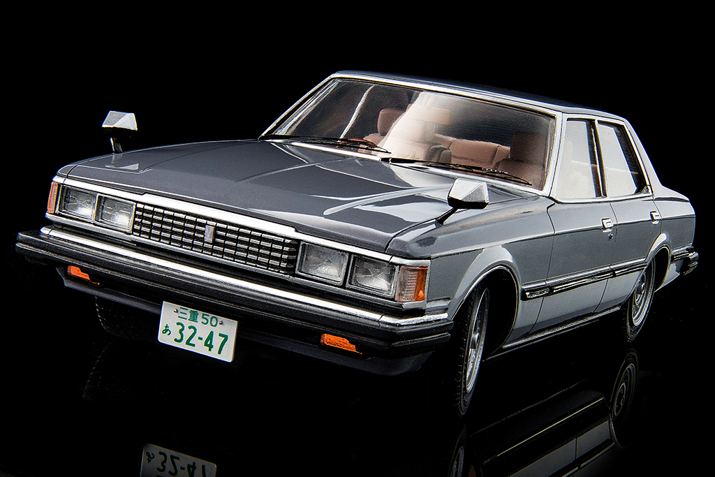 ハイソカーブームの魁は、なんと私的な車だ！マイクロエース製プラモ