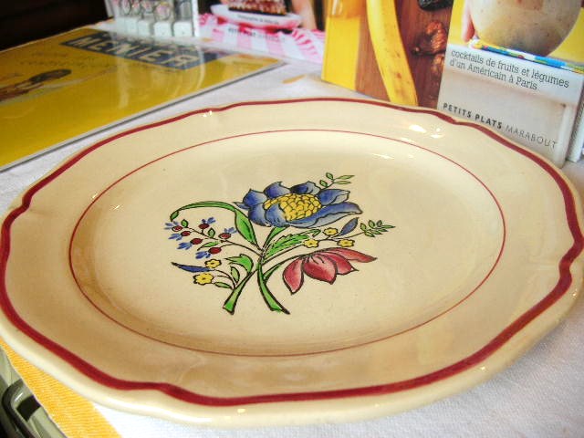 フランスGIEN（ジアン）プレート