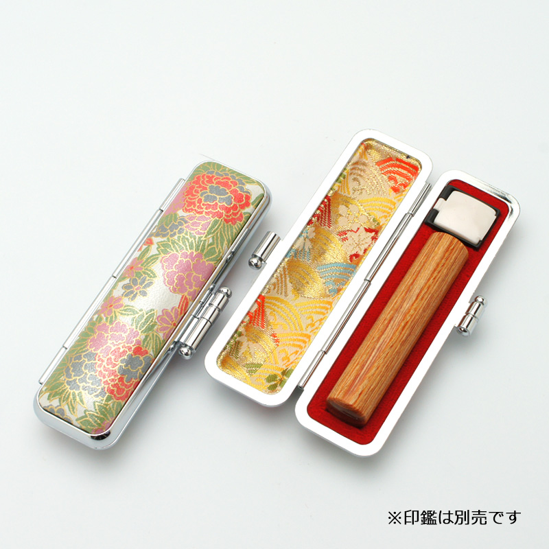印鑑ケース「かもがわ」10.5-12.0mm用(白)｜印鑑ケース.com