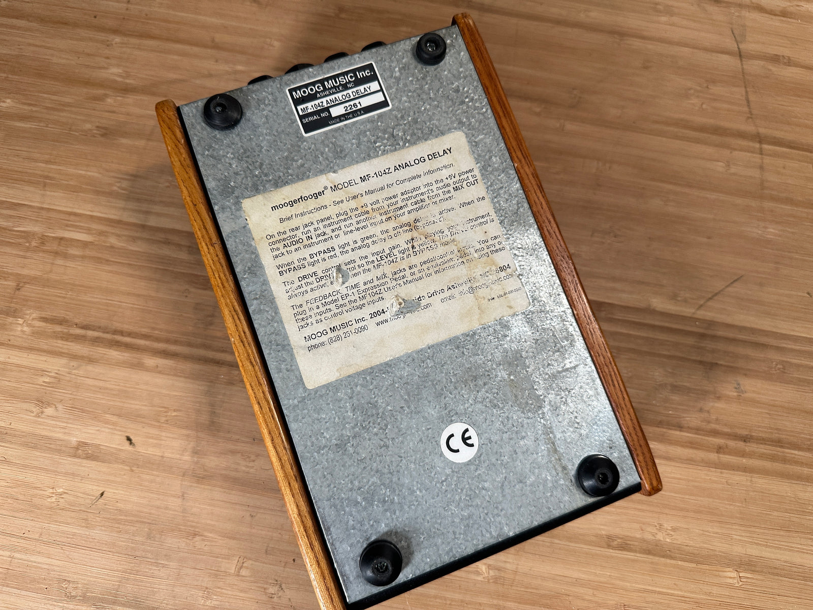 Moog Moogerfooger MF-104Z Analog Delay Used Toronto, ON | Cask Music