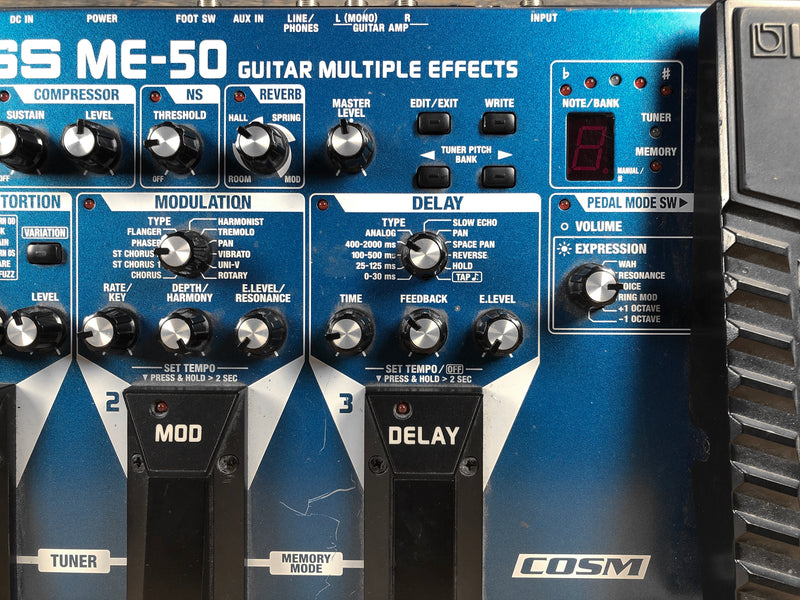 Boss ME-50 Multi-Effects Toronto, ON | Cask Music