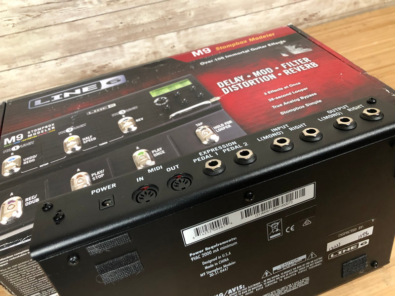 Line 6 M9 Stompbox Modeller Toronto, ON | Cask Music