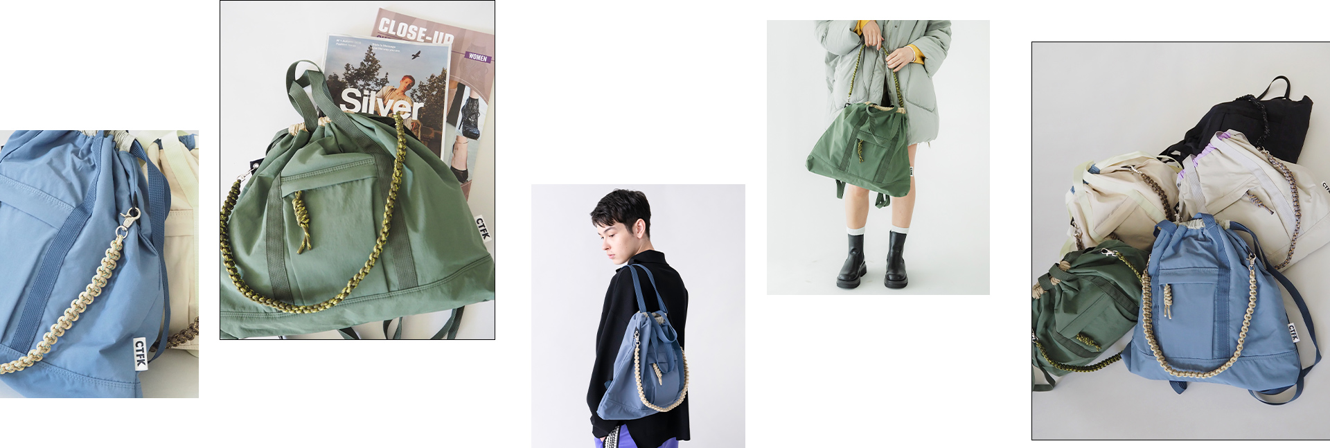 CONTROL FREAK】男女兼用で使える大人気のナイロンバッグシリーズ