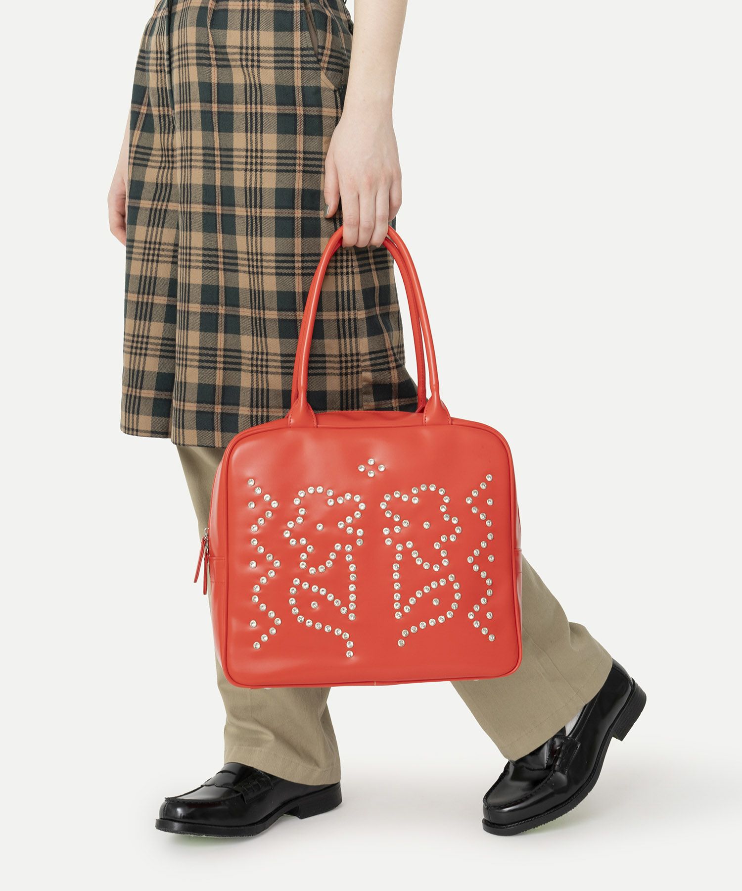 HEY! Mrs ROSE(ヘイ！ミセスローズ)Rhinestone Boston | CASSELINI