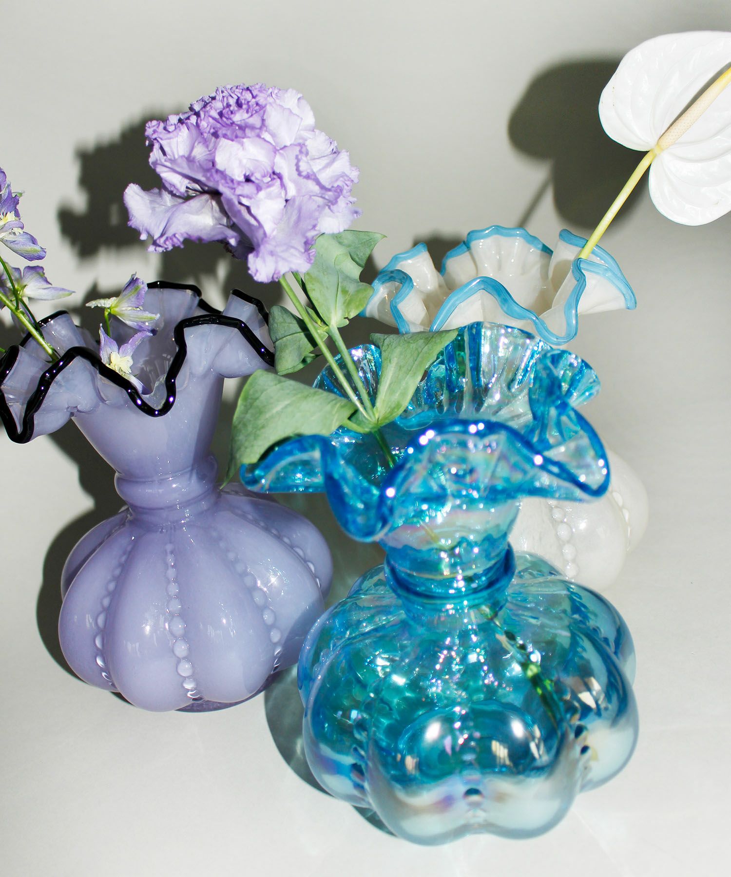 Casselini HOME(キャセリーニ ホーム)ガラスフラワーベースL