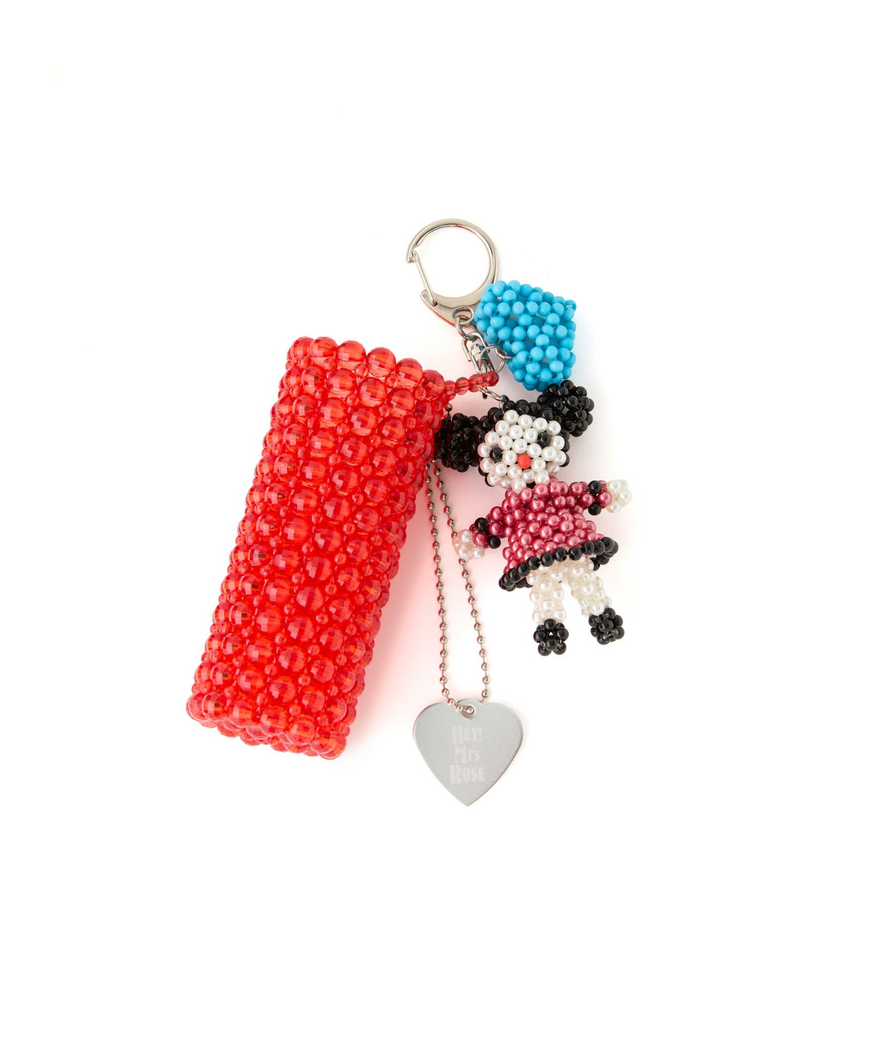 HEY! Mrs ROSE(ヘイ！ミセスローズ)Beads Lip KeyCharm | CASSELINI