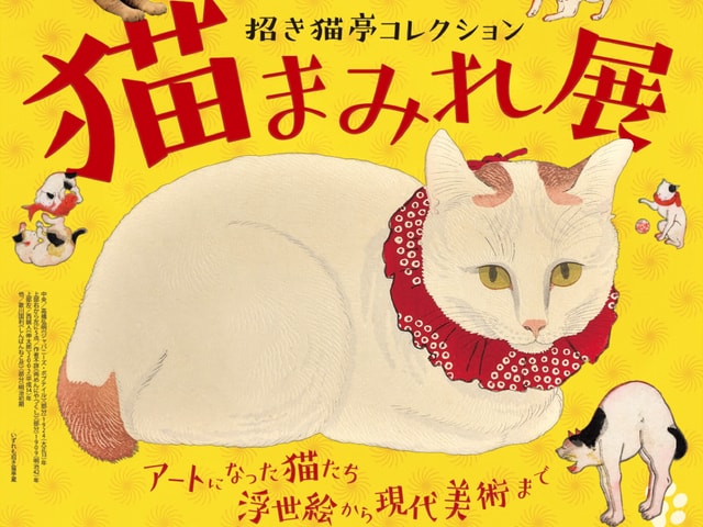 猫の美術品コレクター、招き猫亭の「猫まみれ展」函館美術館で開催中