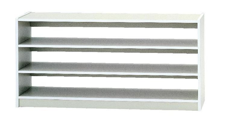 モンテ 新教材教具棚 3段白 | 棚 | 家具類 | 学研 保育用品Webカタログ