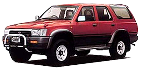 ハイラックスサーフ（トヨタ）夏季特別仕様車SSR－X ワイドボデー