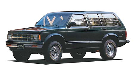 シボレーS－10ブレーザー（シボレー）ベースグレード（1992年11月