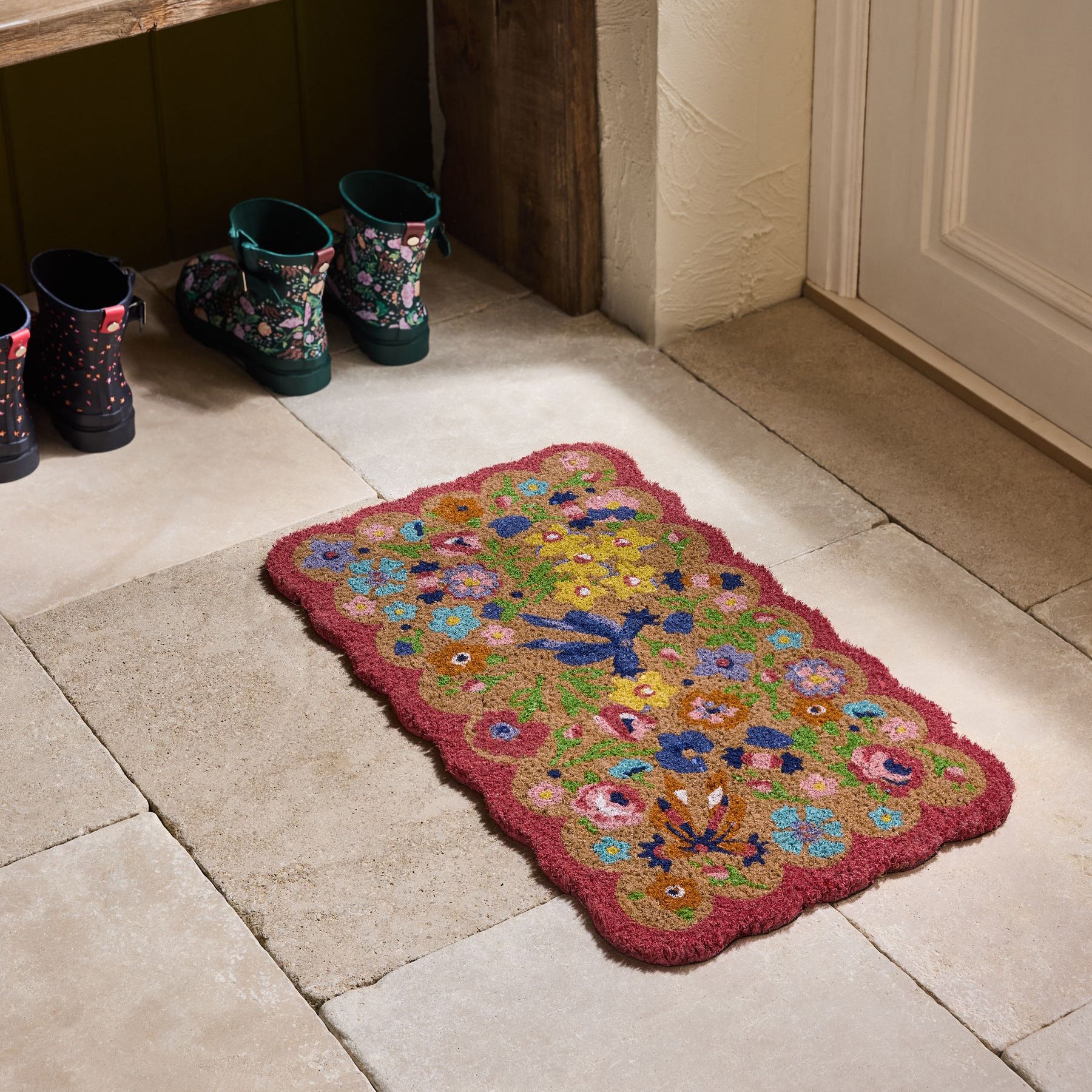 ドアマット Harmony Ditsy | Cath Kidston 日本公式オンラインストア