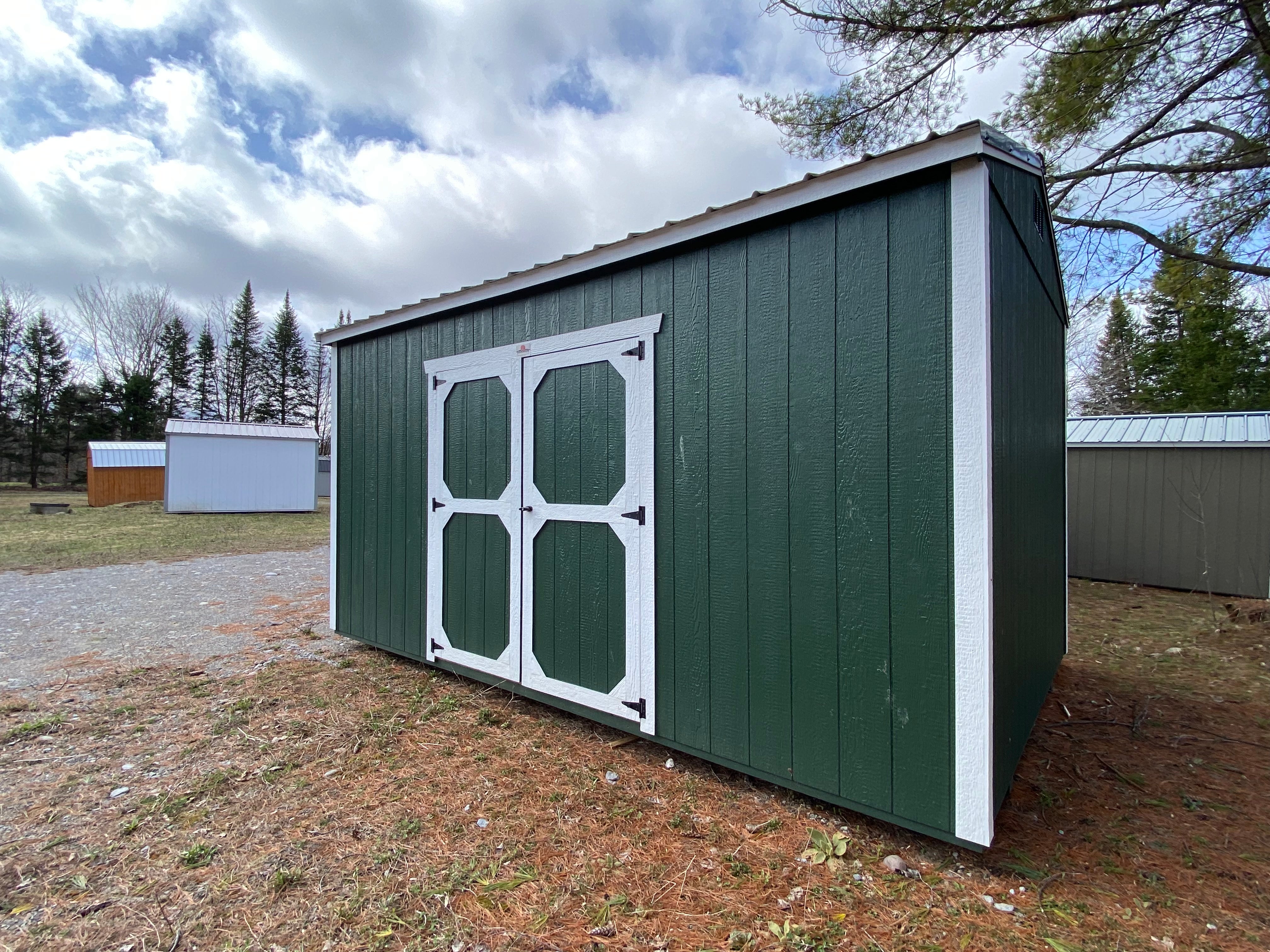 10x16 Side Utility Shed 70602 – Catskill Shed Company