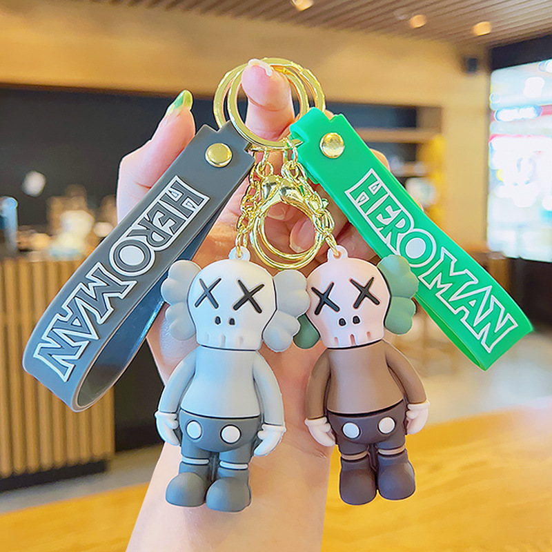 セサミストリートkawsキーチェーンアクセサリーかばん掛け可愛い新作