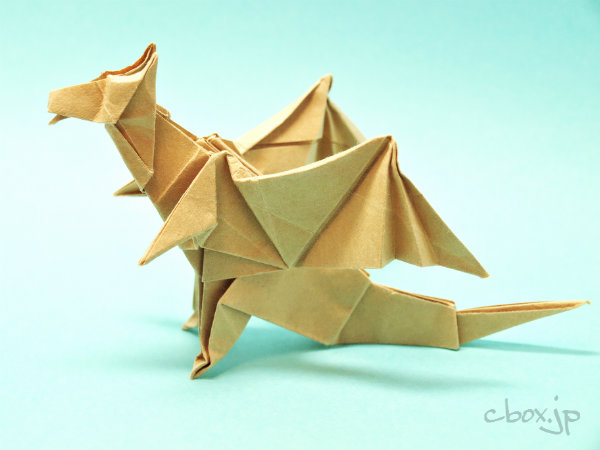折り紙】ドラゴン | 大人の折り紙インテリア