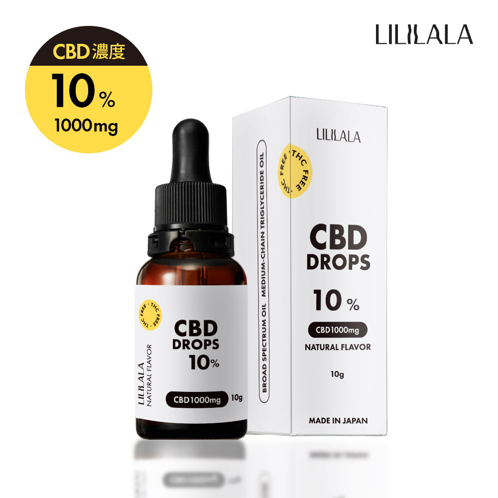 LILILALA 】 CBD 10% オイル10g （ CBD1000mg ） – CBD by CannaTech