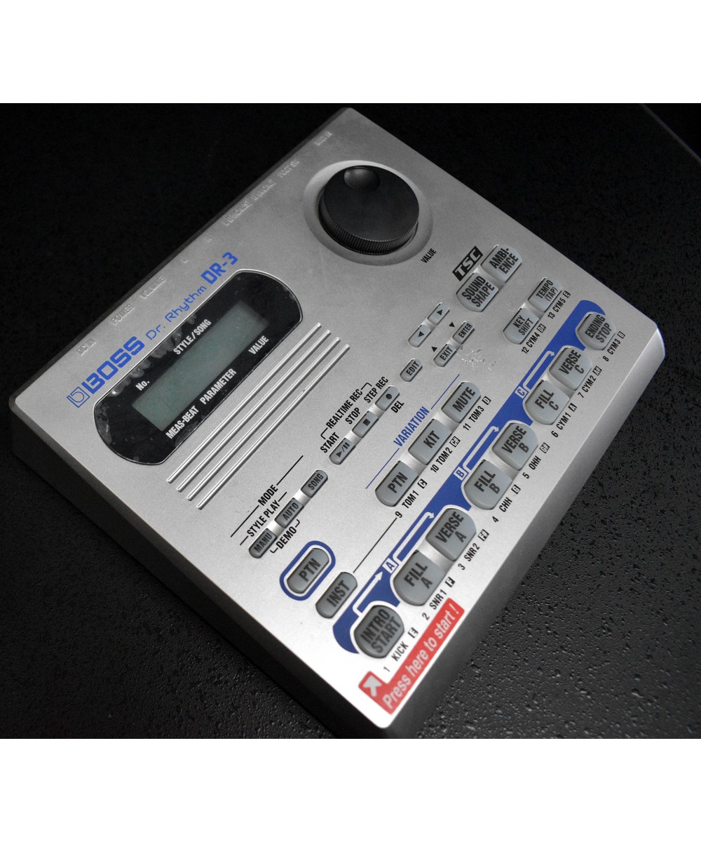 Boss DR-3 Dr. Rhythm Drum Machine (pre-owned) - Central Music